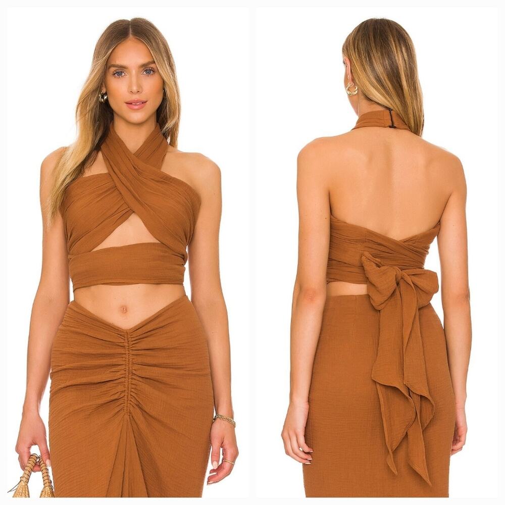 JBQ Randy Top in Rust Large